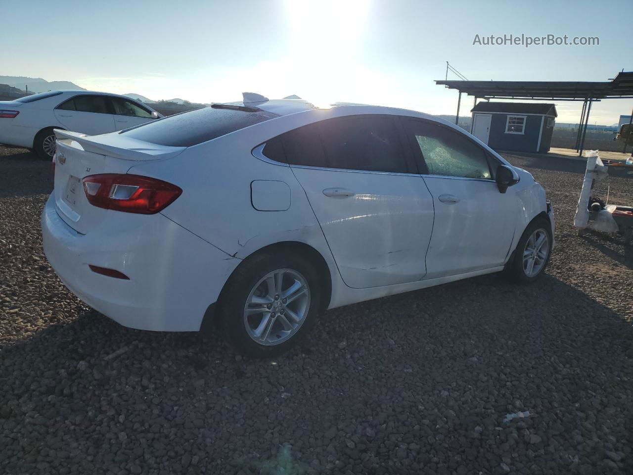 2017 Chevrolet Cruze Lt Серый vin: 3G1BE5SM4HS547891