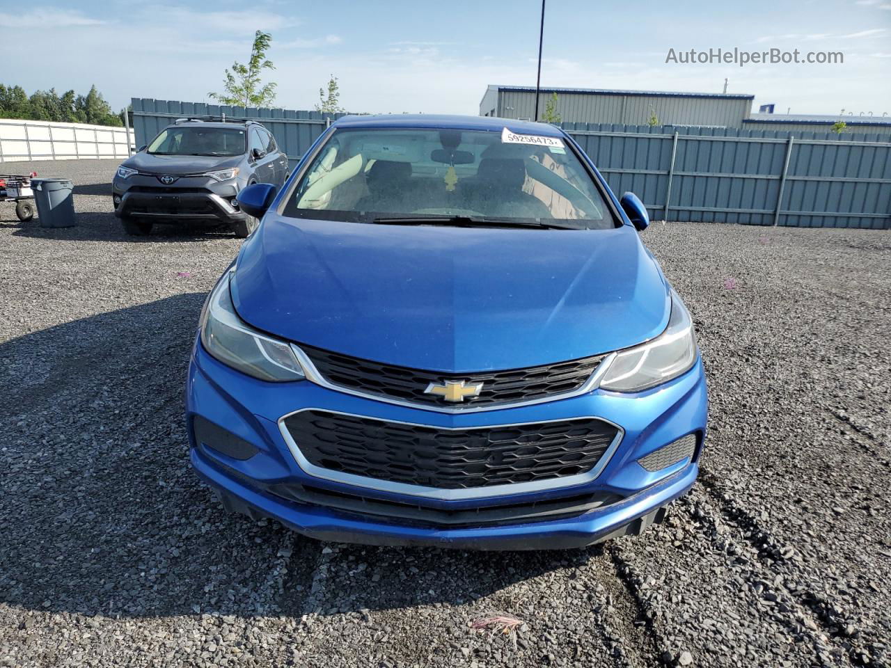 2017 Chevrolet Cruze Lt Blue vin: 3G1BE5SM5HS503723