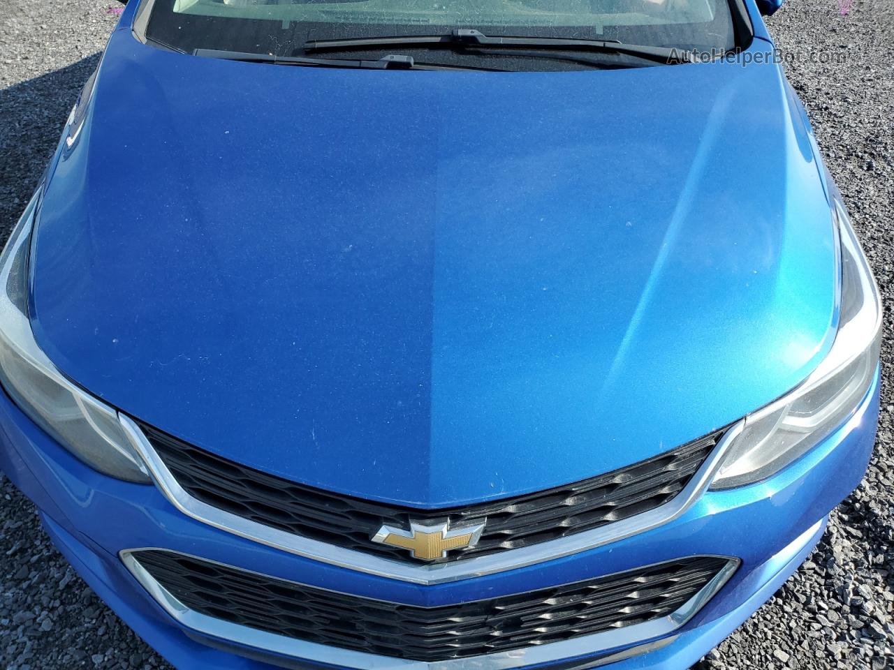 2017 Chevrolet Cruze Lt Синий vin: 3G1BE5SM5HS503723