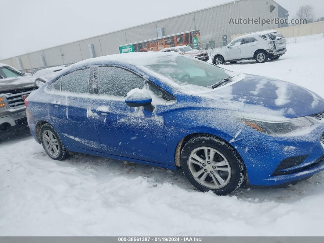 2016 Chevrolet Cruze Lt Auto Blue vin: 3G1BE5SM6GS607555