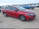 2017 Chevrolet Cruze Lt Auto Burgundy vin: 3G1BE5SMXHS518783