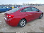 2017 Chevrolet Cruze Lt Auto Бордовый vin: 3G1BE5SMXHS518783