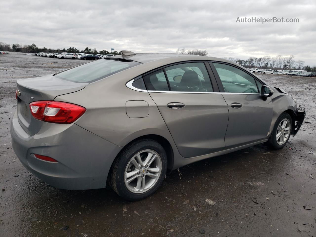 2017 Chevrolet Cruze Lt Серый vin: 3G1BE5SMXHS558183