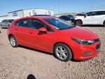 2017 Chevrolet Cruze Lt Красный vin: 3G1BE6SM0HS510326