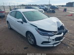 2017 Chevrolet Cruze Lt Auto White vin: 3G1BE6SM0HS538367