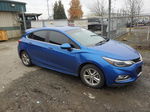 2017 Chevrolet Cruze Lt Синий vin: 3G1BE6SM0HS550227