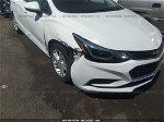 2017 Chevrolet Cruze Lt White vin: 3G1BE6SM0HS567822