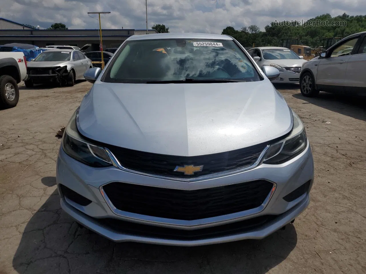 2017 Chevrolet Cruze Lt Blue vin: 3G1BE6SM0HS583924