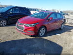 2017 Chevrolet Cruze Lt Auto Red vin: 3G1BE6SM0HS615772