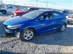 2018 Chevrolet Cruze Lt Auto Синий vin: 3G1BE6SM0JS547740