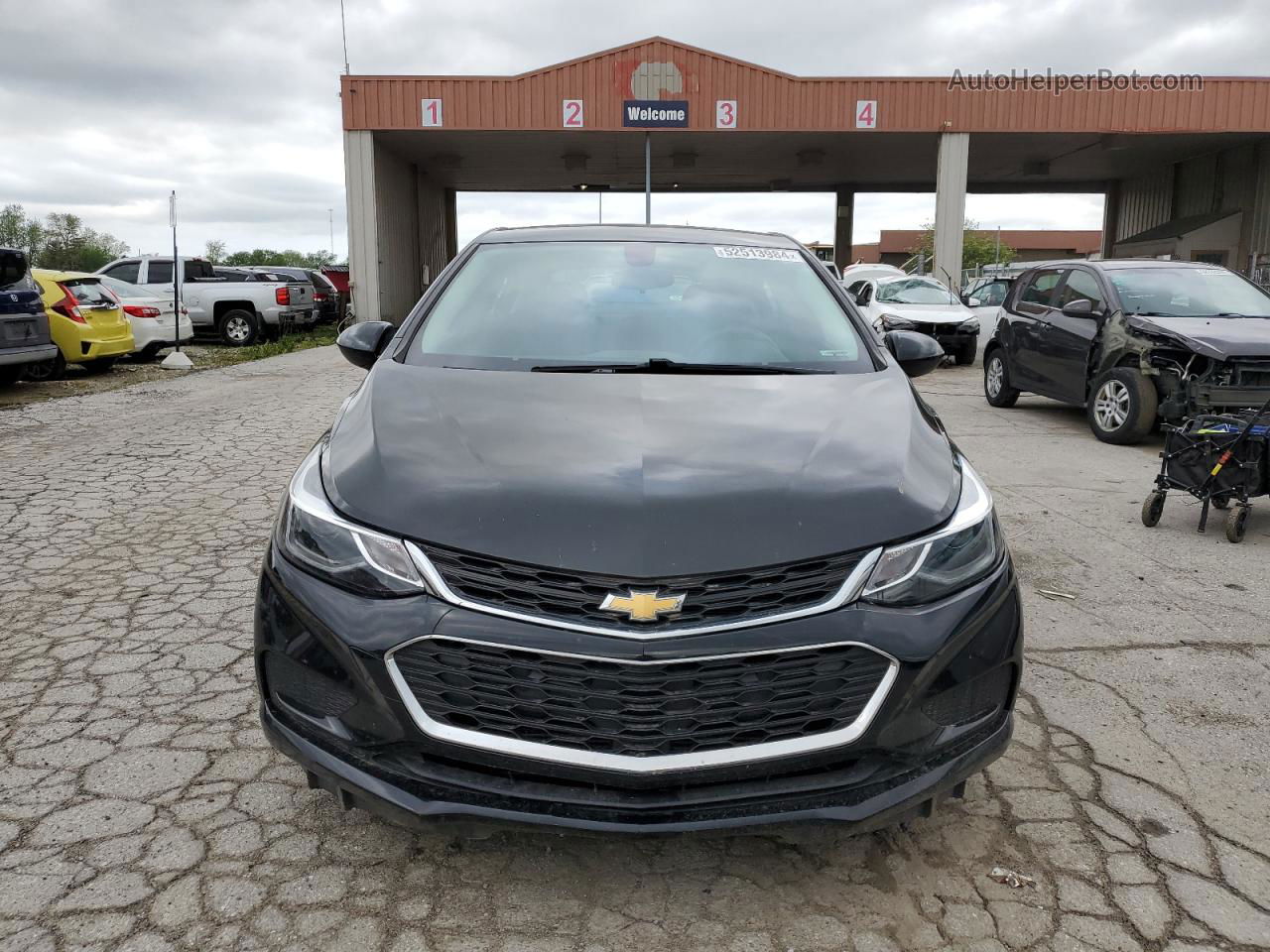 2018 Chevrolet Cruze Lt Black vin: 3G1BE6SM0JS567521