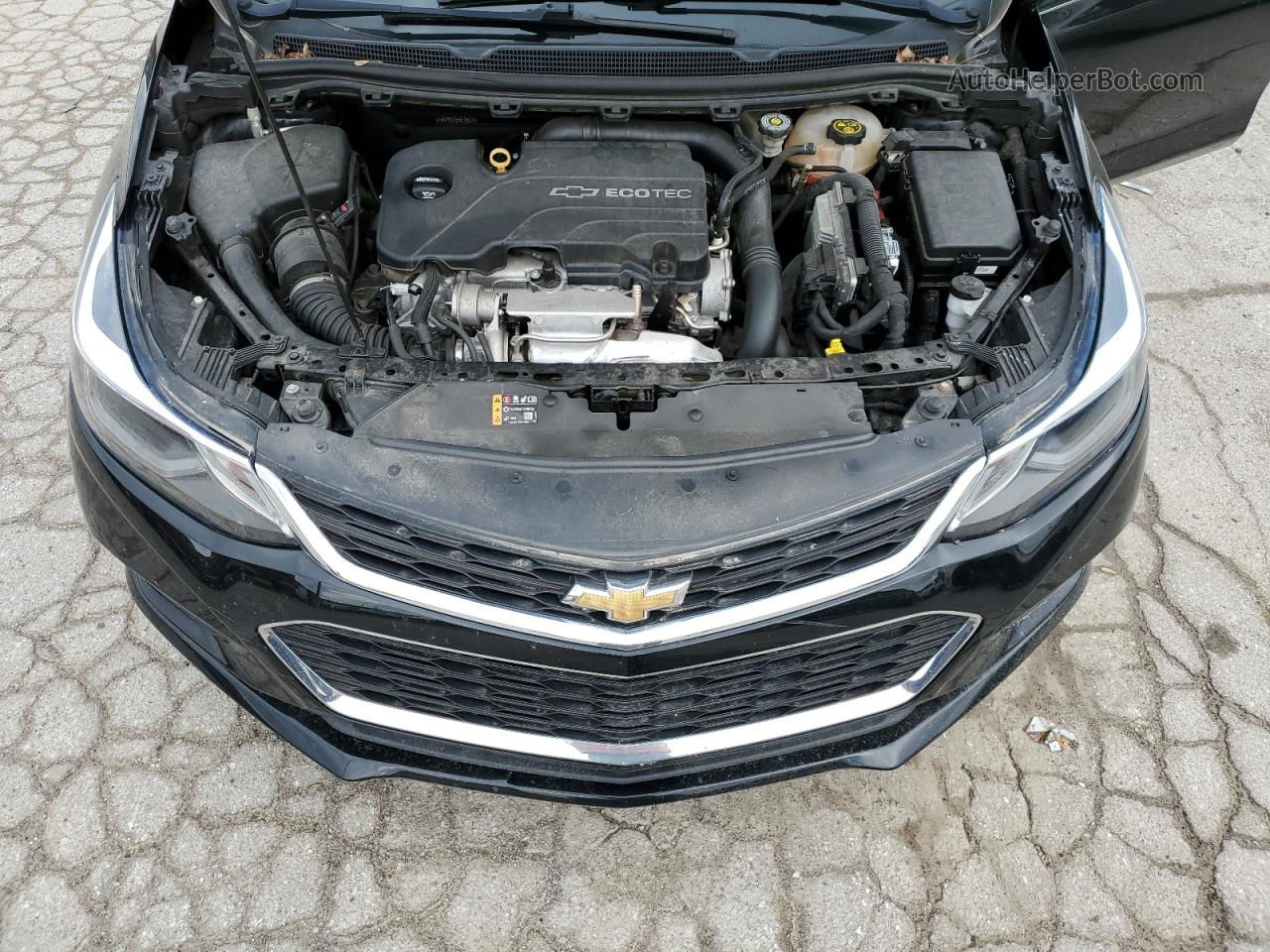 2018 Chevrolet Cruze Lt Черный vin: 3G1BE6SM0JS567521