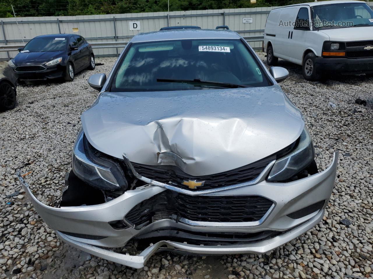 2018 Chevrolet Cruze Lt Silver vin: 3G1BE6SM0JS569043