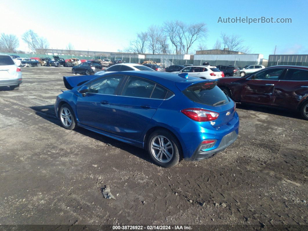 2017 Chevrolet Cruze Lt Auto Blue vin: 3G1BE6SM1HS512022