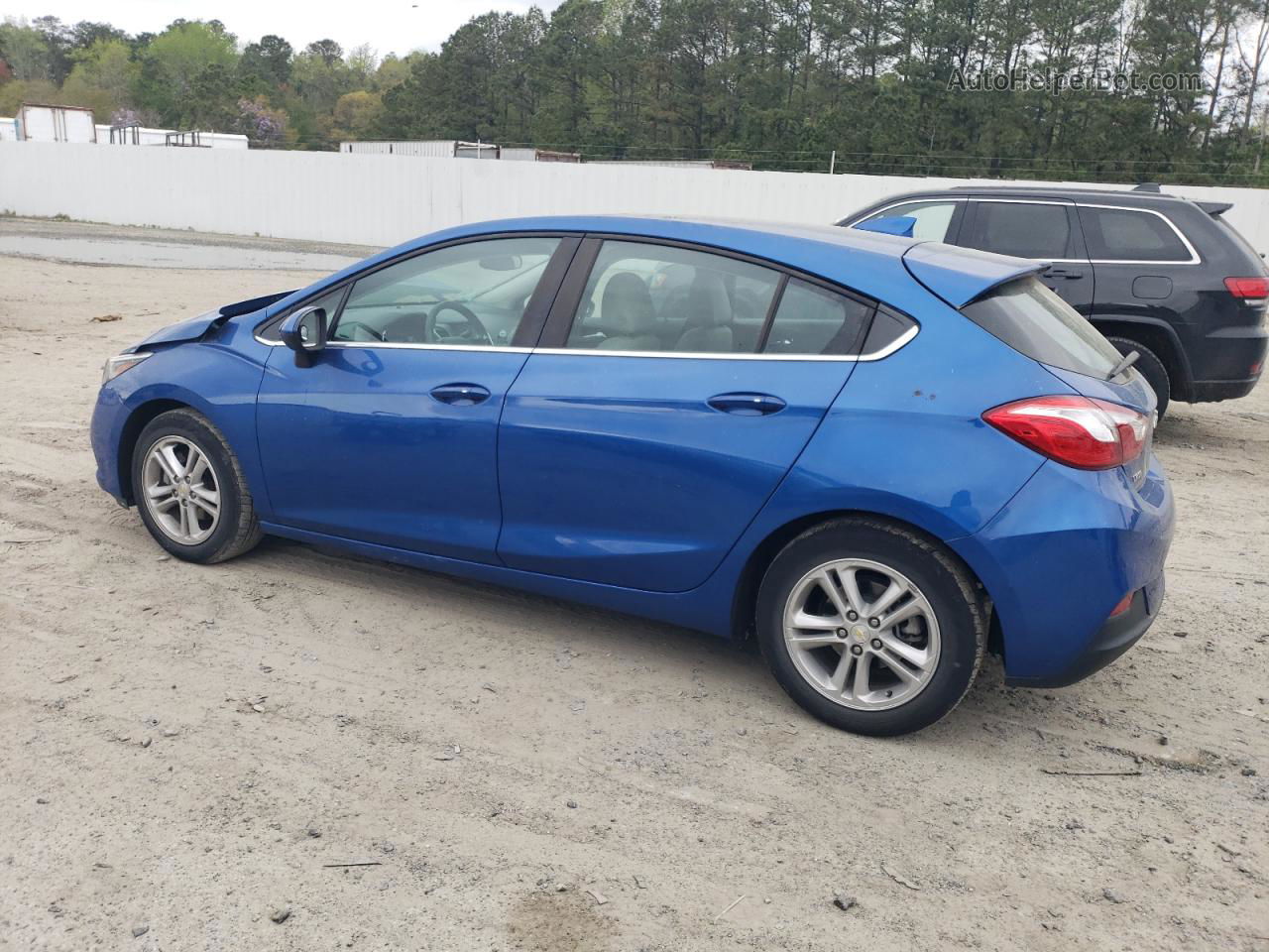 2017 Chevrolet Cruze Lt Blue vin: 3G1BE6SM1HS520685