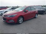2017 Chevrolet Cruze Lt Auto Red vin: 3G1BE6SM1HS564461