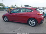 2017 Chevrolet Cruze Lt Auto Red vin: 3G1BE6SM1HS564461