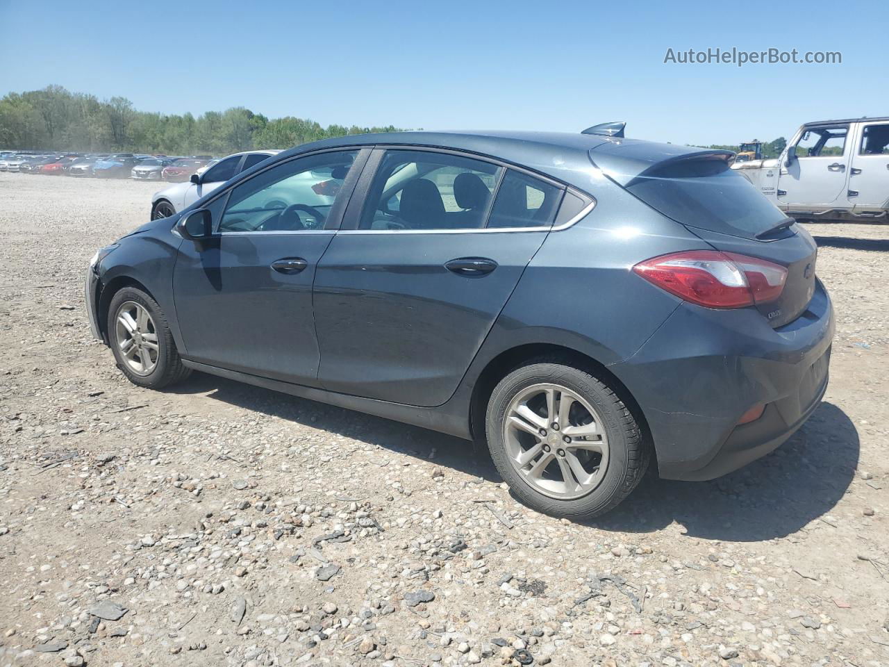 2018 Chevrolet Cruze Lt Charcoal vin: 3G1BE6SM1JS564496