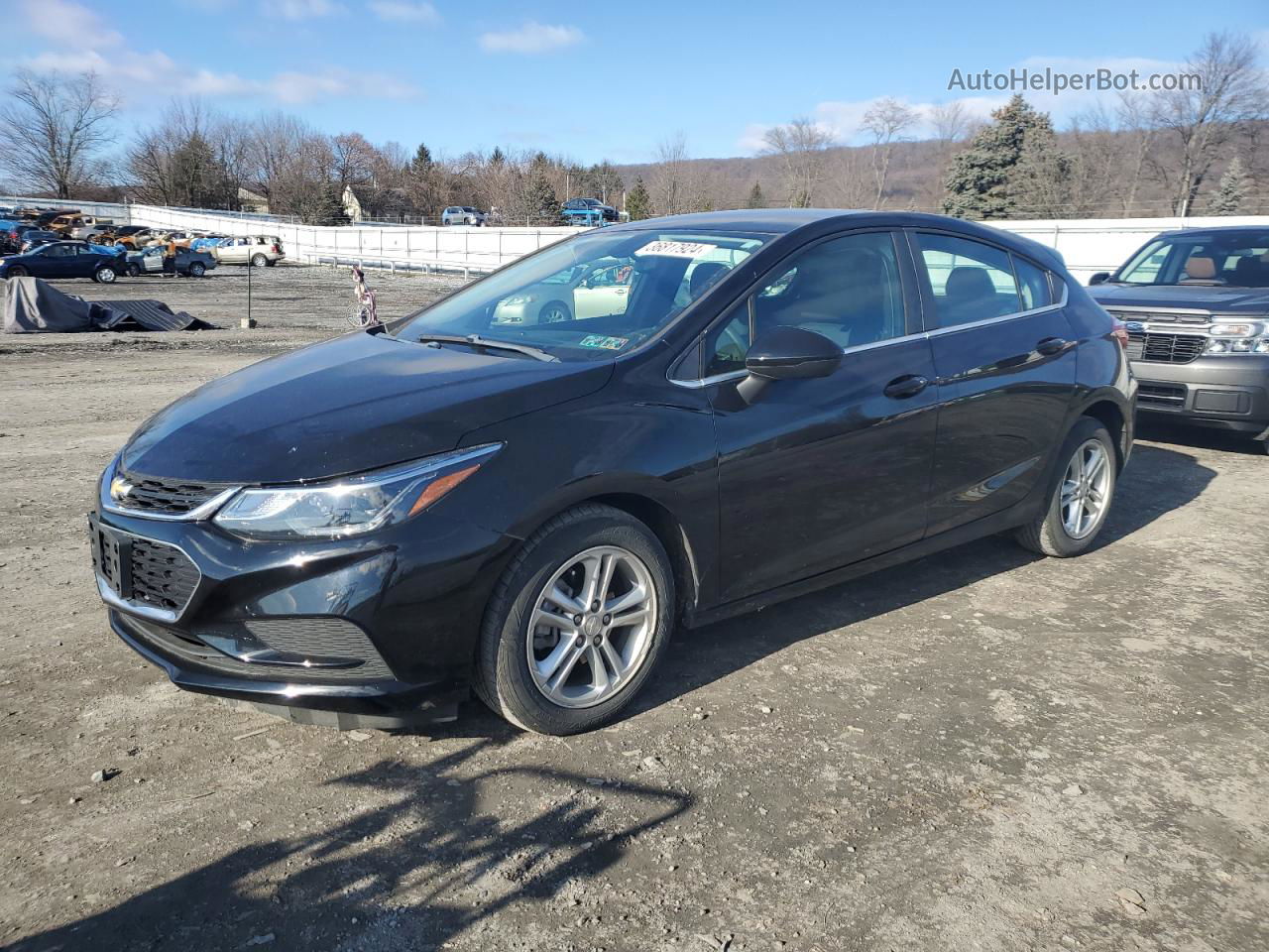 2018 Chevrolet Cruze Lt Black vin: 3G1BE6SM1JS600154