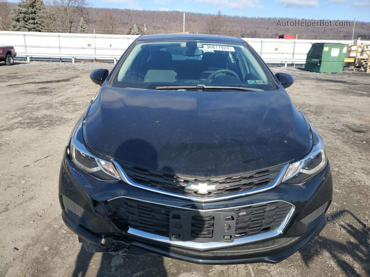 2018 Chevrolet Cruze Lt Black vin: 3G1BE6SM1JS600154