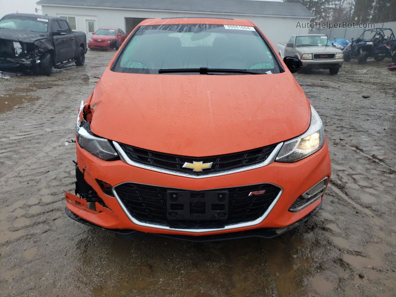 2018 Chevrolet Cruze Lt Orange vin: 3G1BE6SM1JS628018