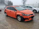 2018 Chevrolet Cruze Lt Orange vin: 3G1BE6SM1JS628018