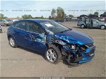 2018 Chevrolet Cruze Lt Синий vin: 3G1BE6SM1JS636491