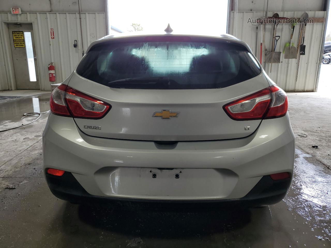 2018 Chevrolet Cruze Lt Серебряный vin: 3G1BE6SM2JS533984