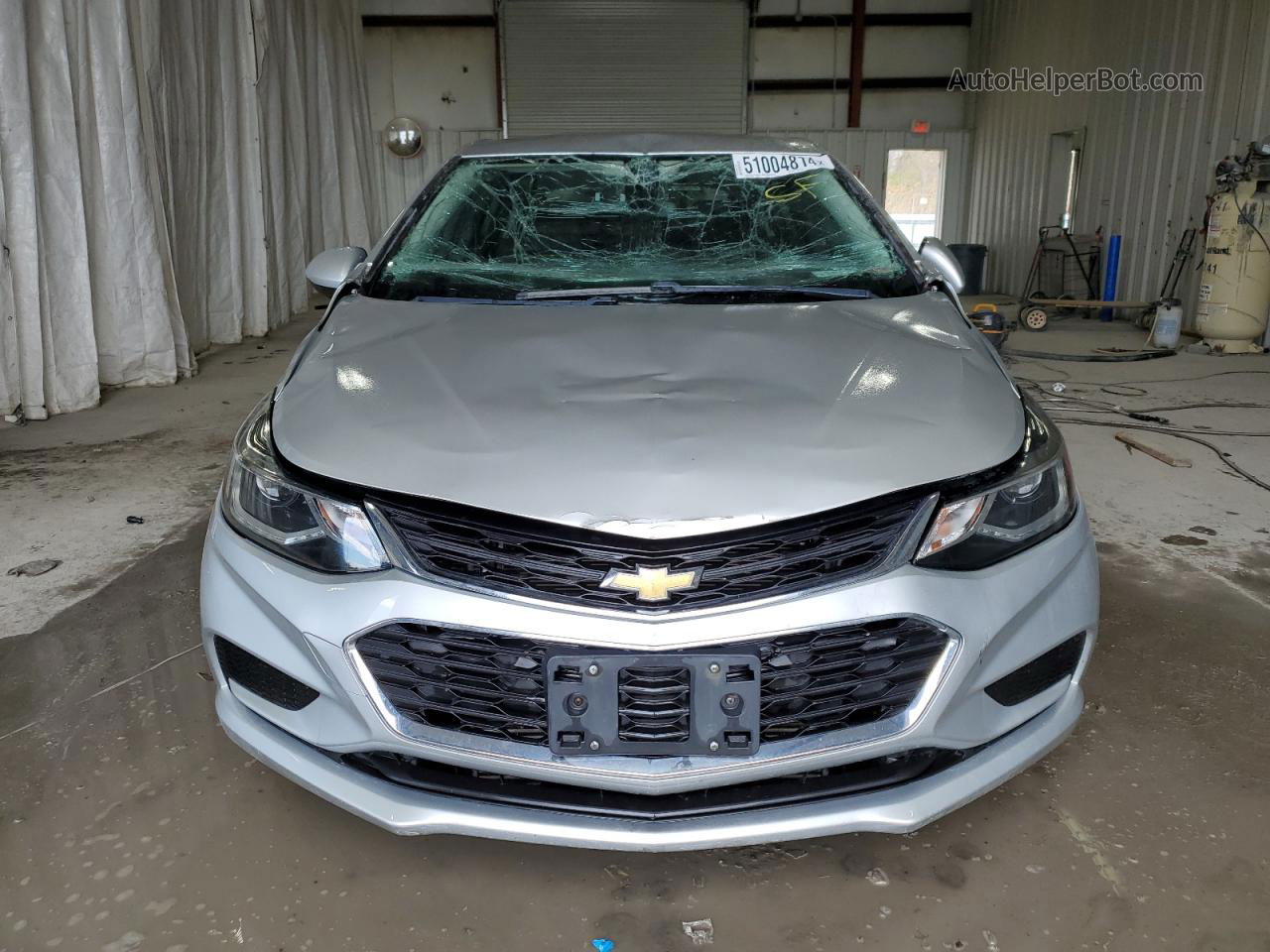 2018 Chevrolet Cruze Lt Серебряный vin: 3G1BE6SM2JS533984