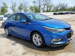 2018 Chevrolet Cruze Lt Blue vin: 3G1BE6SM2JS575488