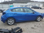 2018 Chevrolet Cruze Lt Blue vin: 3G1BE6SM2JS653624