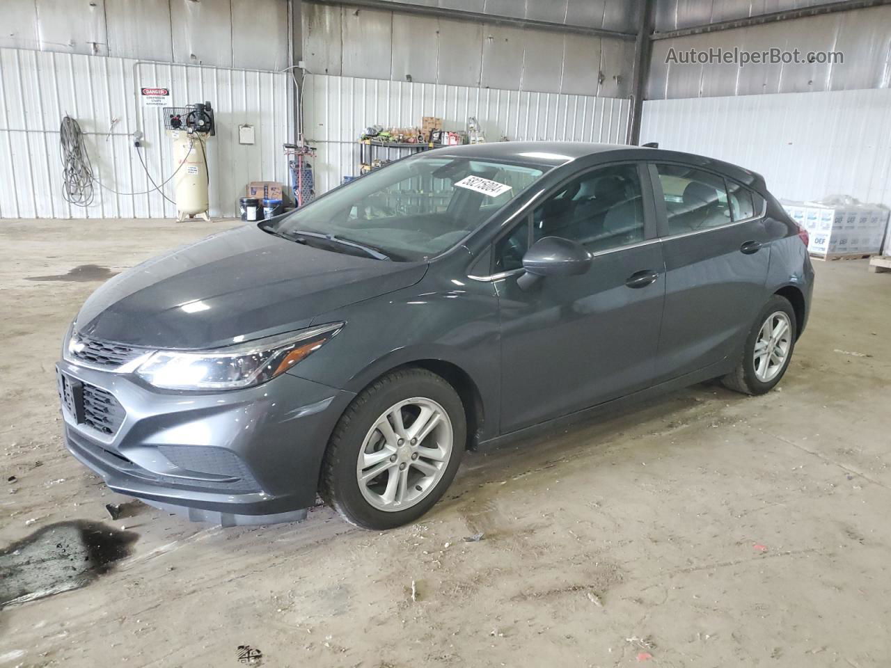 2017 Chevrolet Cruze Lt Charcoal vin: 3G1BE6SM3HS508618