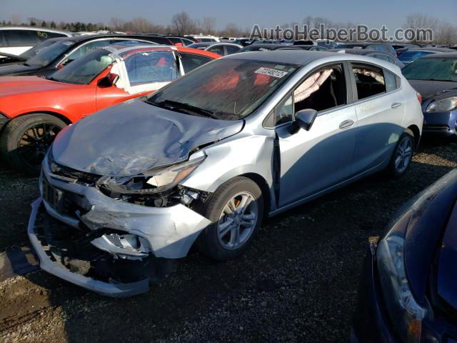 2017 Chevrolet Cruze Lt Blue vin: 3G1BE6SM3HS555700