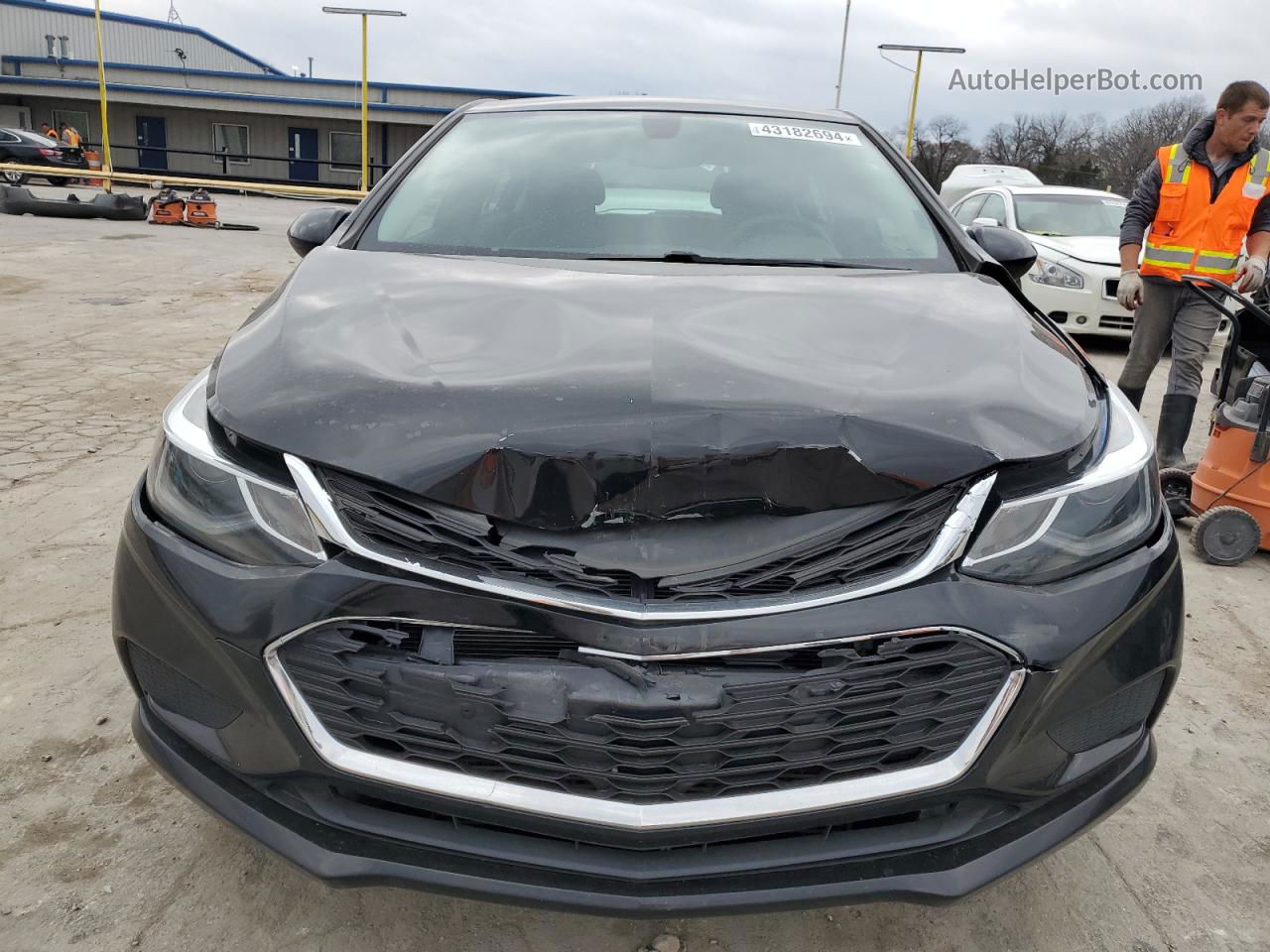 2017 Chevrolet Cruze Lt Черный vin: 3G1BE6SM3HS578653