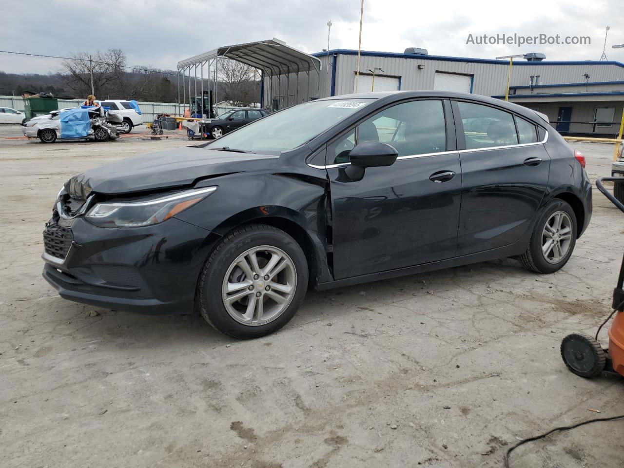 2017 Chevrolet Cruze Lt Черный vin: 3G1BE6SM3HS578653