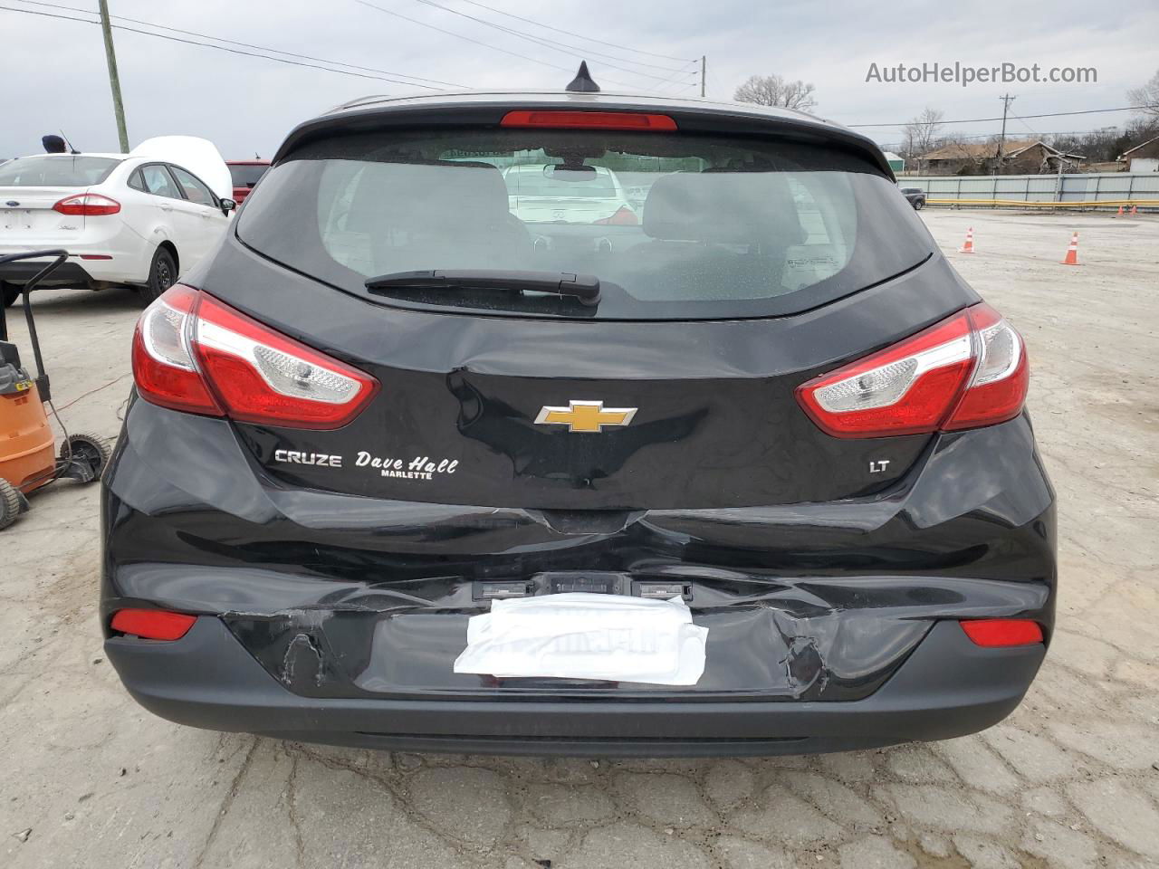 2017 Chevrolet Cruze Lt Black vin: 3G1BE6SM3HS578653