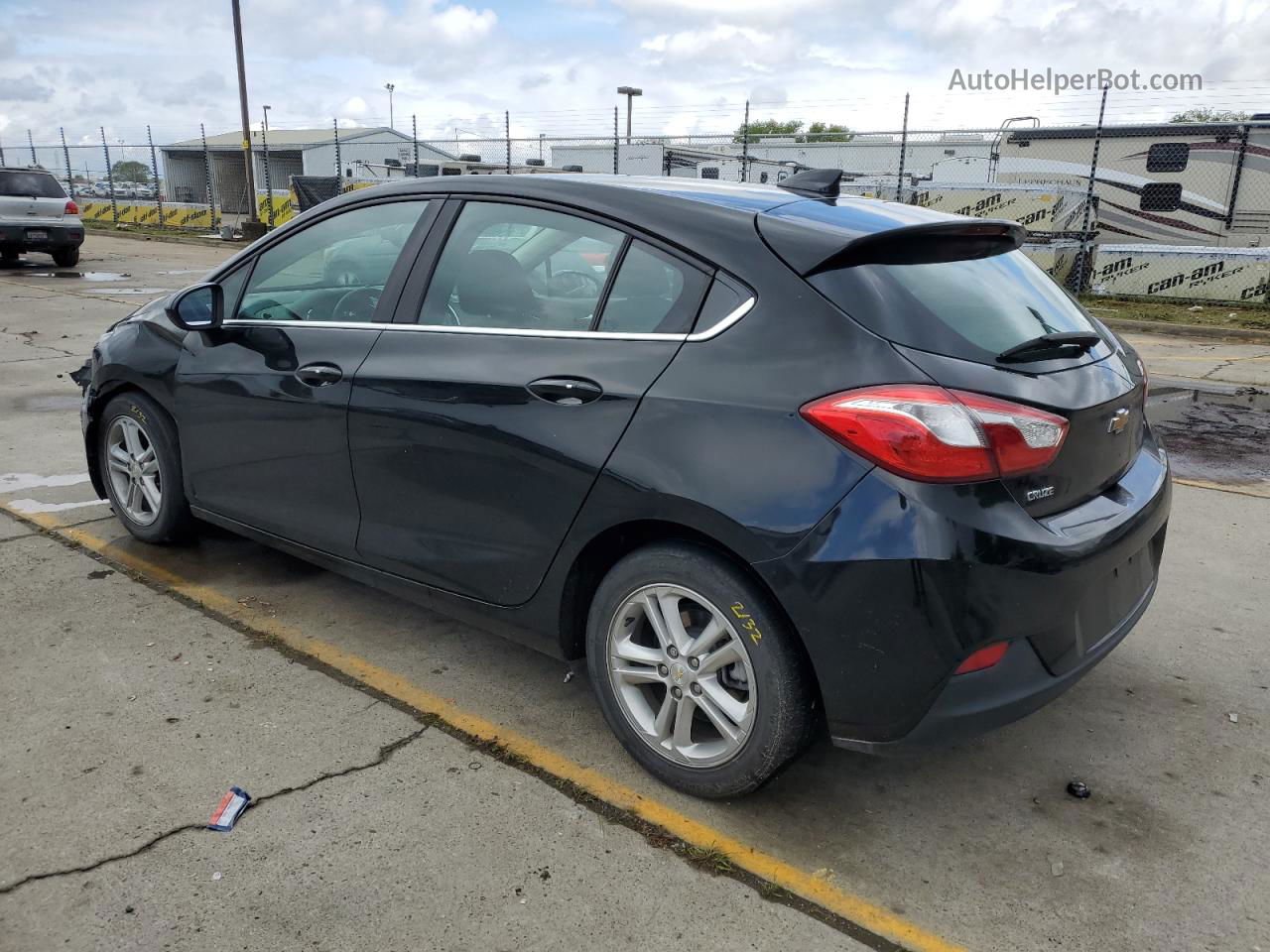 2017 Chevrolet Cruze Lt Black vin: 3G1BE6SM3HS609948