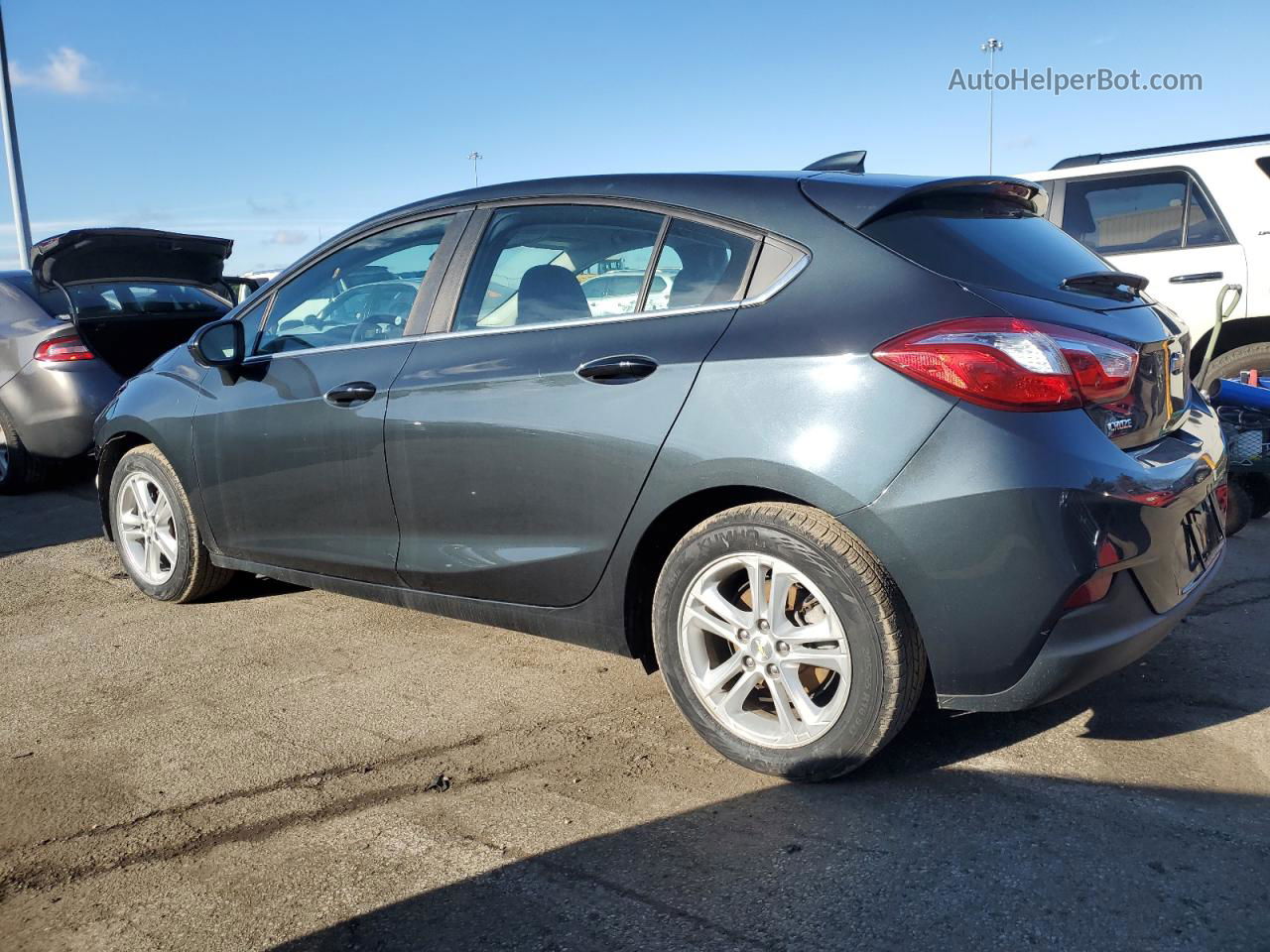 2017 Chevrolet Cruze Lt Charcoal vin: 3G1BE6SM3HS615538