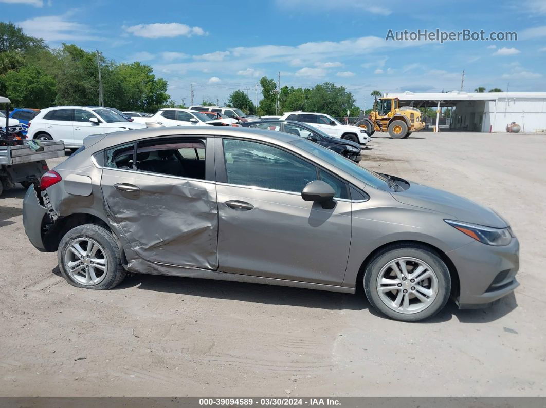 2018 Chevrolet Cruze Lt Auto Серый vin: 3G1BE6SM3JS607977