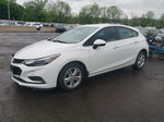 2018 Chevrolet Cruze Lt White vin: 3G1BE6SM3JS654894