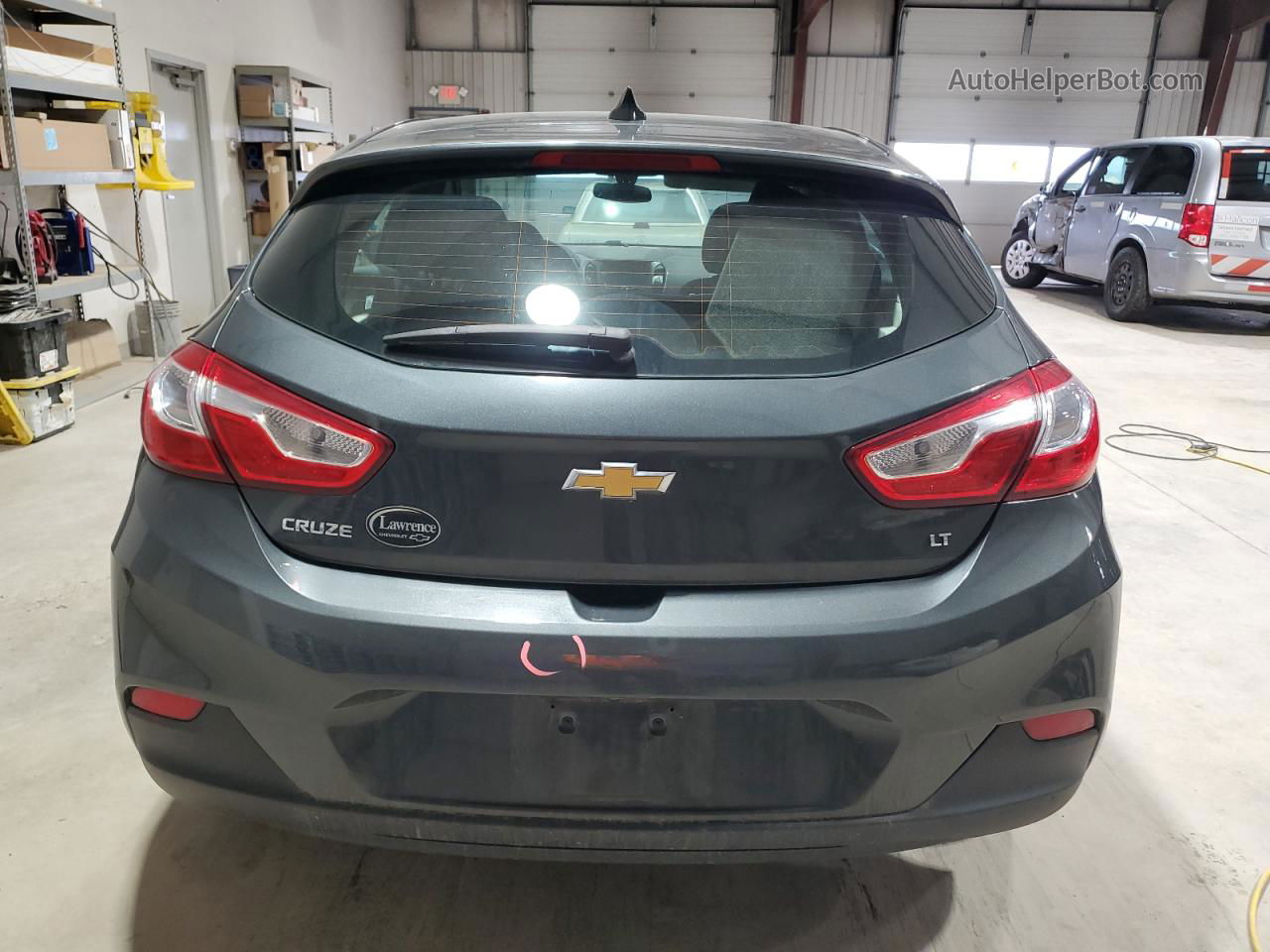 2017 Chevrolet Cruze Lt Charcoal vin: 3G1BE6SM4HS526867