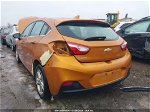 2017 Chevrolet Cruze Lt Auto Orange vin: 3G1BE6SM4HS529641