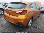 2017 Chevrolet Cruze Lt Auto Orange vin: 3G1BE6SM4HS529641