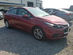 2017 Chevrolet Cruze Lt Burgundy vin: 3G1BE6SM4HS600580