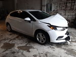 2018 Chevrolet Cruze Lt White vin: 3G1BE6SM4JS521755