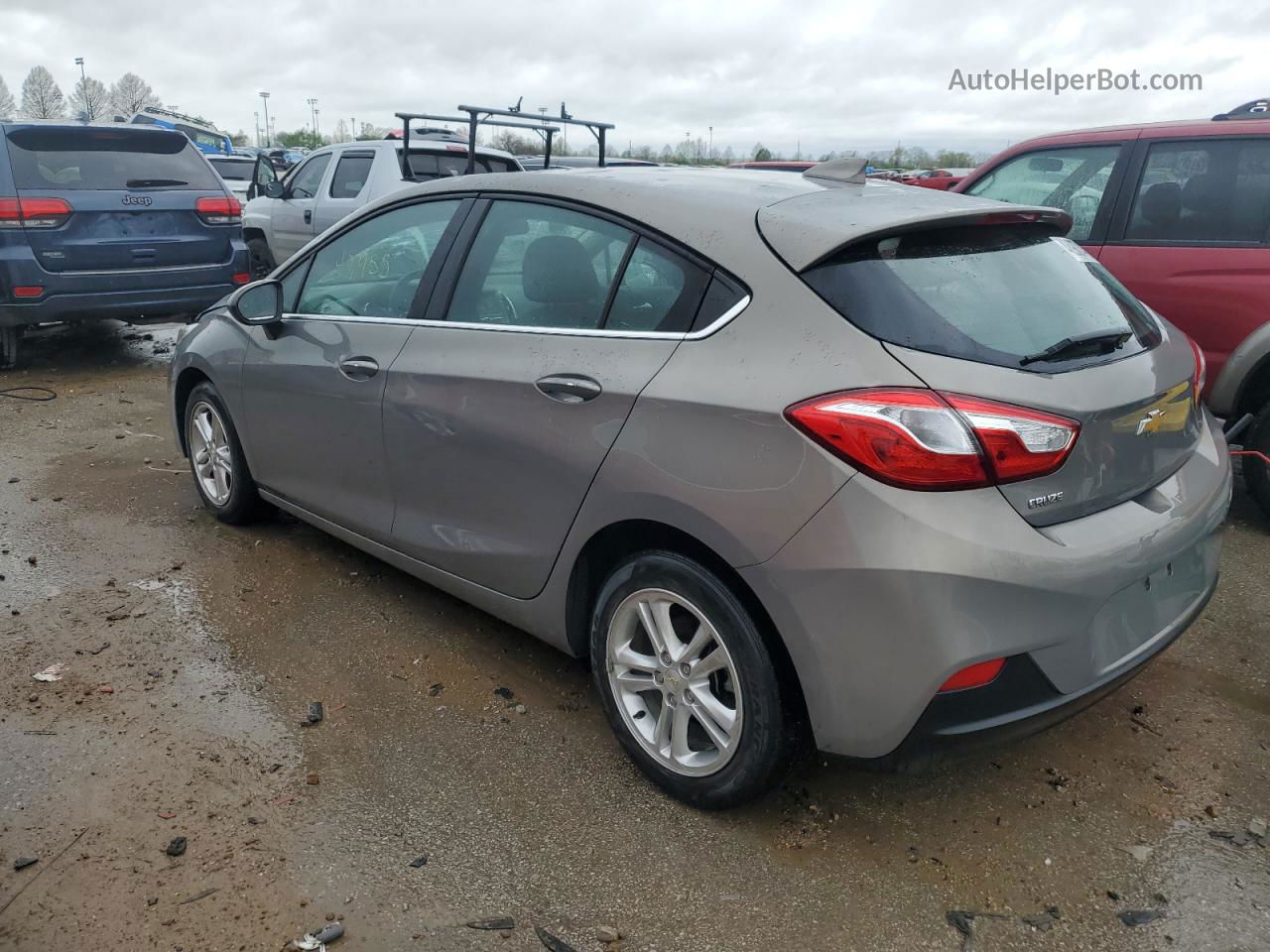 2018 Chevrolet Cruze Lt Beige vin: 3G1BE6SM4JS533601