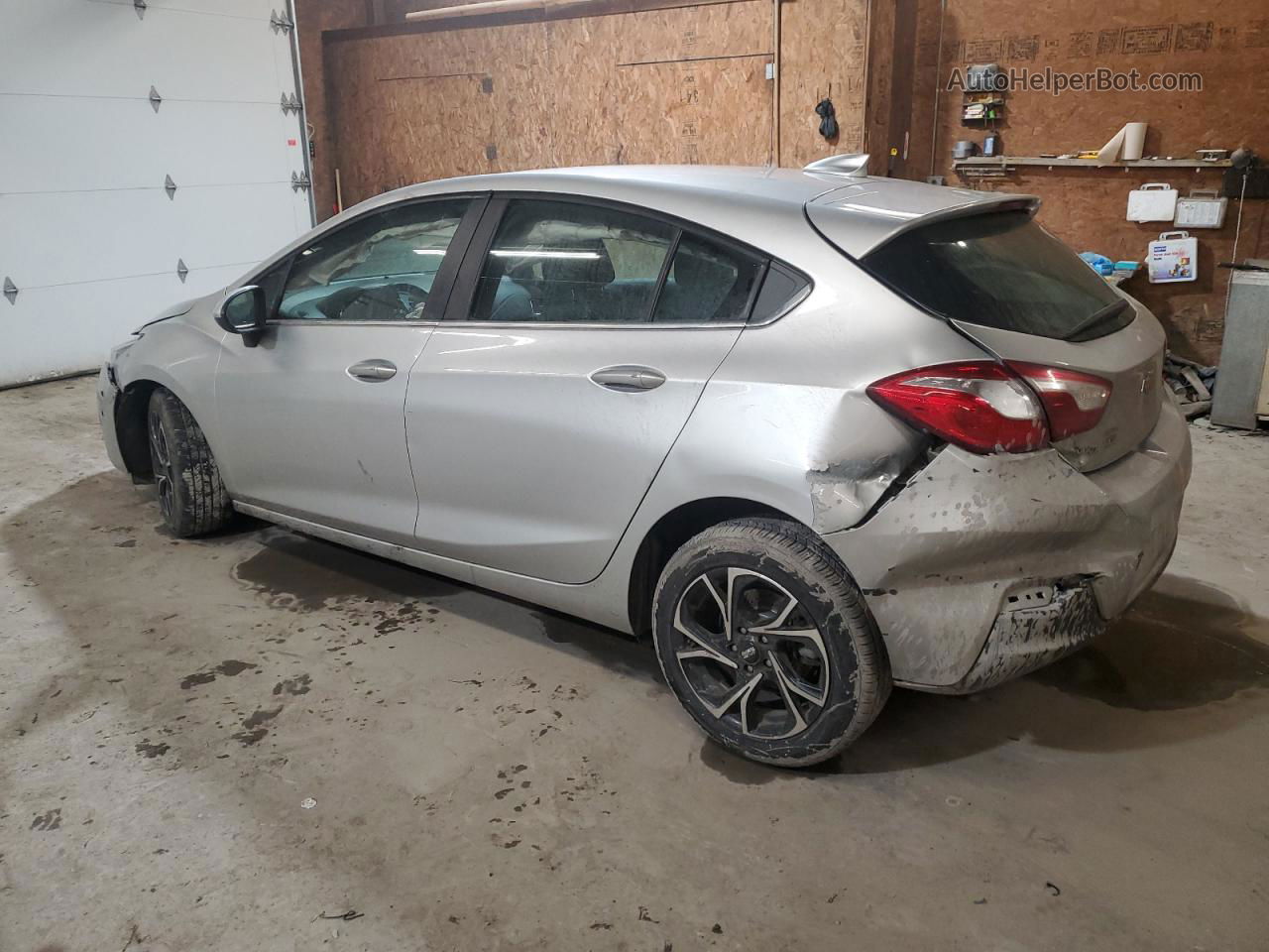 2018 Chevrolet Cruze Lt Gray vin: 3G1BE6SM4JS627798