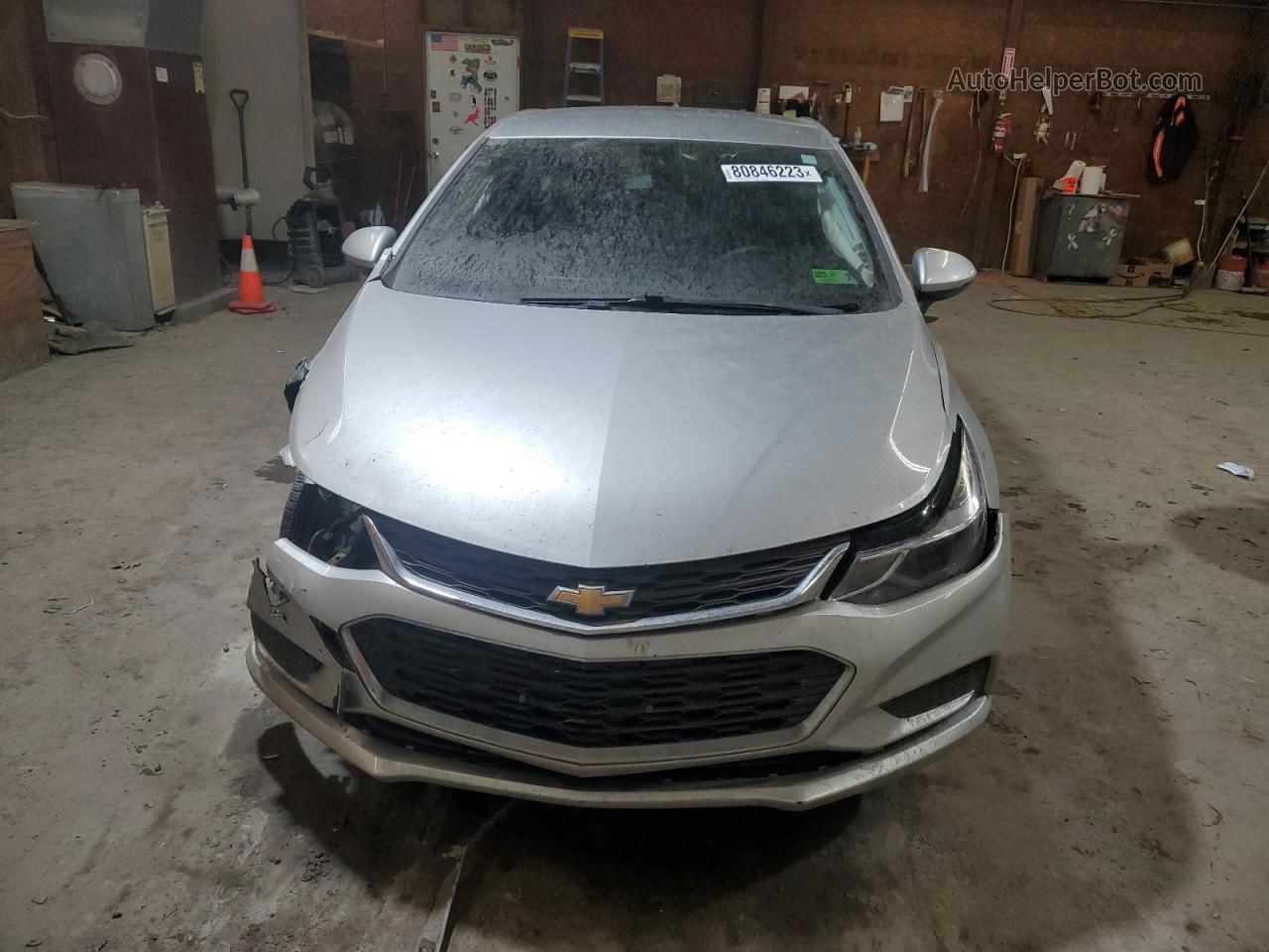 2018 Chevrolet Cruze Lt Gray vin: 3G1BE6SM4JS627798