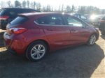 2017 Chevrolet Cruze Lt Red vin: 3G1BE6SM5HS521015
