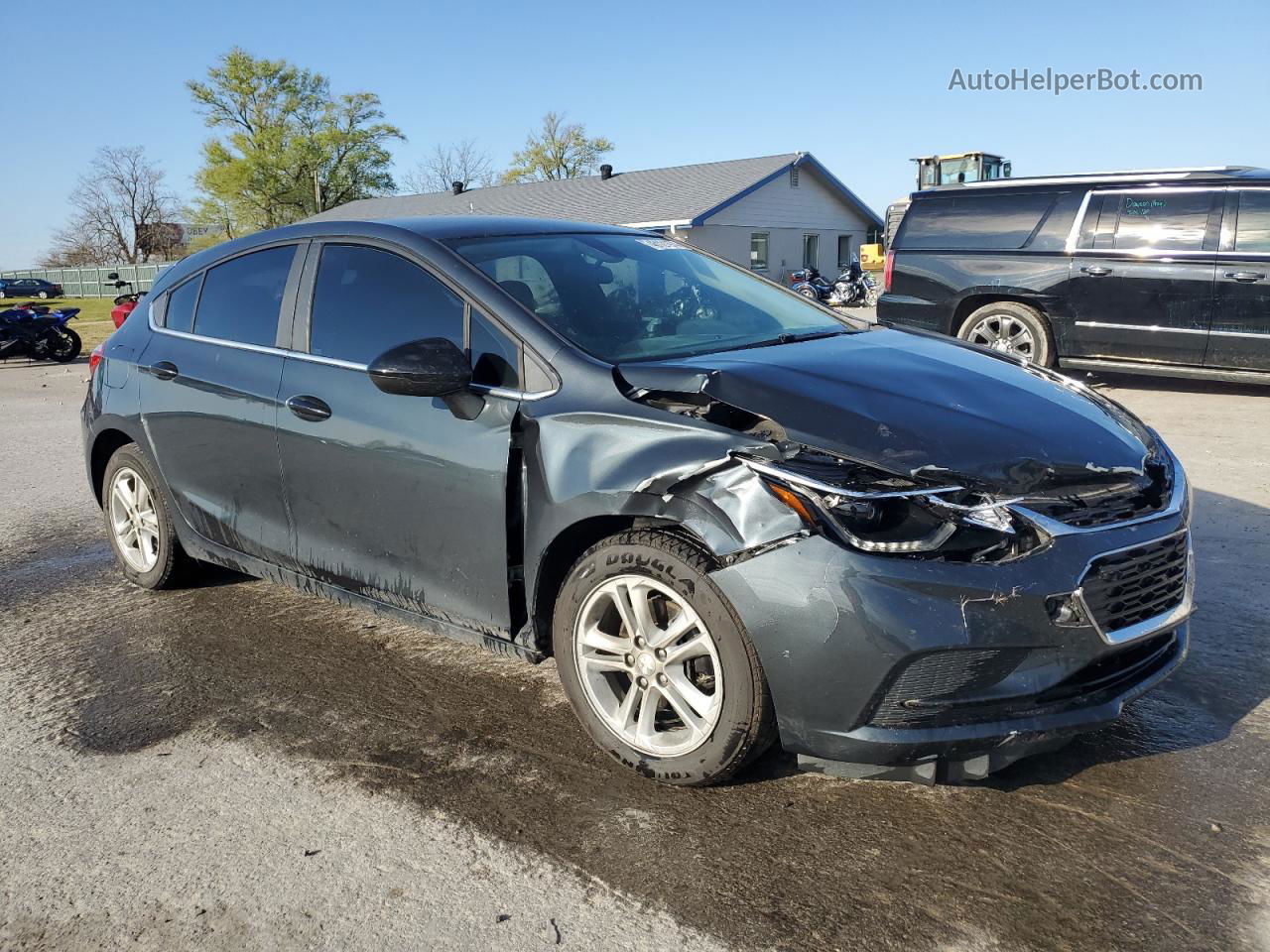 2017 Chevrolet Cruze Lt Black vin: 3G1BE6SM5HS561773